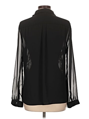 Roz & Ali Long Sleeve Blouse (view 2)