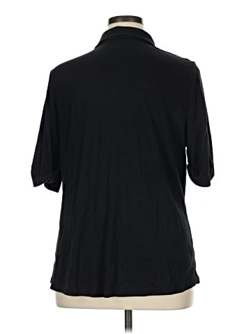 Croft & Barrow 3/4 Sleeve Button-Down Shirt (view 2)