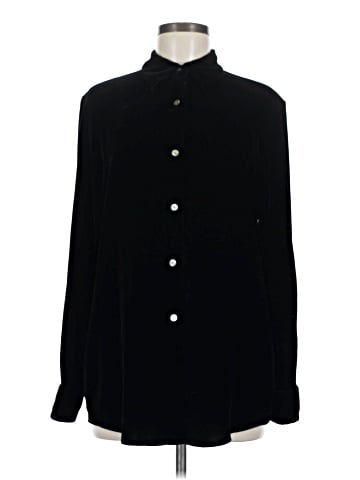 Ann Taylor Long Sleeve Button-Down Shirt (view 1)