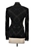 Bebe Argyle Black Blazer Size 4 - photo 2