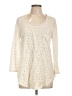 One September Ivory 3/4 Sleeve Top Size L - photo 1