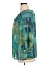 Chaps Teal 3/4 Sleeve Blouse Size XL - photo 5