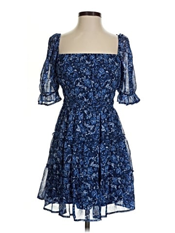 Blue Rain Cocktail Dress (view 1)