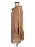 Soft Surroundings 100% Silk Brown Kimono Size M - photo 5