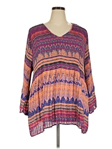 Kim Rogers 3/4 Sleeve Blouse (view 1)