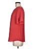 Van Heusen 100% Polyester Red Short Sleeve Blouse Size M - photo 5