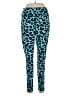 Pop Fit Animal Print Blue Leggings Size XL - photo 1