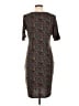 Lularoe Paisley Brown Casual Dress Size L - photo 2