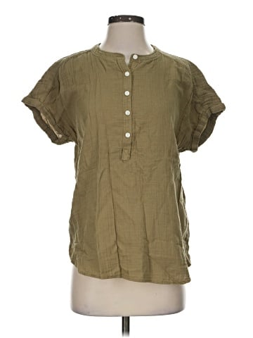 Quince Short Sleeve Henley (view 1)