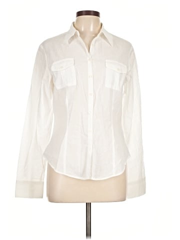 James Perse Long Sleeve Button-Down Shirt (view 1)