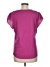 Van Heusen 100% Polyester Pink Short Sleeve Top Size M - photo 2