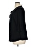 Bobeau 100% Cotton Black 3/4 Sleeve Blouse Size 1X - photo 5