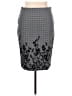 Olivia & Martin Graphic Gray Formal Skirt Size L - photo 1