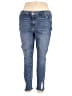 Maurices Solid Blue Jeans Size 16 - photo 1