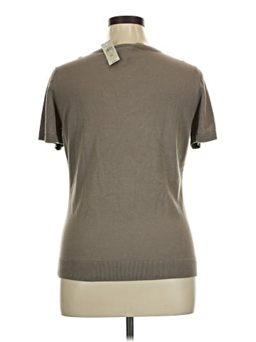 Ann Taylor Factory Short Sleeve Henley (view 2)