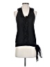 BCBGMAXAZRIA Black Sleeveless Blouse Size XS - photo 1