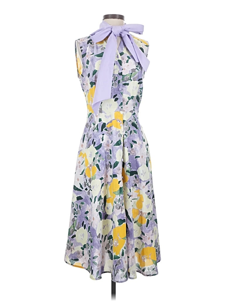 Pre-owned Unique Vintage Cocktail Dress In Gray