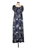 Soma Paisley Blue Casual Dress Size L - photo 1