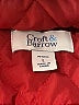 Croft & Barrow 100% Polyester Red Vest Size Lg Petite - photo 6