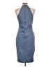 Alya Solid Blue Casual Dress Size L - photo 2