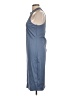 Alya Solid Blue Casual Dress Size L - photo 5