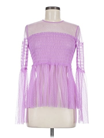Romeo & Juliet Couture Long Sleeve Blouse (view 1)