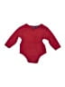Little Legends Solid Red Long Sleeve Onesie 9-12 MO / 12 MO - photo 1