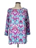 Stan Herman Purple 3/4 Sleeve Blouse Size L - photo 1