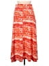 Great Northwest Indigo Print Orange Casual Skirt Size L - photo 2