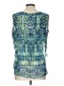 Skye's The Limit 100% Polyester Green Sleeveless Blouse Size L - photo 2