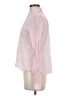 J.Crew Checkered-gingham Pink Long Sleeve Blouse Size 8 (tall) - photo 5