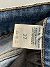 Just Black Blue Denim Shorts Size 27 waist - photo 4