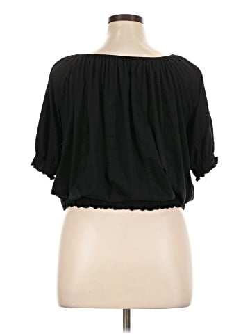 Lauren by Ralph Lauren Short Sleeve Top (view 2)