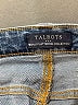 Talbots Outlet Solid Blue Jeans Size 18 - photo 7