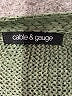 Cable & Gauge Green Poncho Size L - photo 7