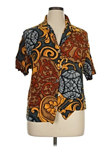 Carole Little Short Sleeve Blouse (view 1)