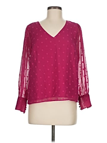 J.Crew Factory Store 3/4 Sleeve Blouse (view 1)