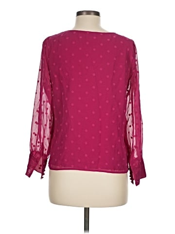 J.Crew Factory Store 3/4 Sleeve Blouse (view 2)