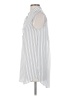 Lumiere 100% Polyester Silver Sleeveless Blouse Size S - photo 5