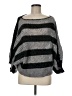 BCBGMAXAZRIA Stripes Gray Pullover Sweater Size M - photo 1