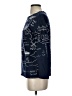 Boden Graphic Blue Pullover Sweater Size 2 - photo 5