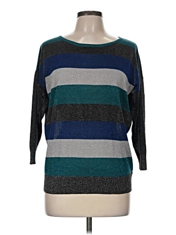 August Silk Pullover Sweater (view 1)