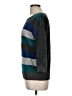 August Silk Stripes Teal Pullover Sweater Size M (estimated) - photo 5