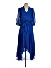 Just... Taylor 100% Polyester Blue Cocktail Dress Size 4 - photo 1