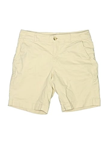 Ann Taylor LOFT Khaki Shorts (view 1)