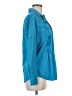 Columbia 100% Polyester Blue Long Sleeve Blouse Size M - photo 4
