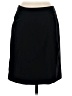 Ann Taylor Solid Black Casual Skirt Size 0 Petite - photo 2