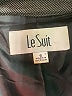 Le Suit 100% Polyester Gray Blazer Size 6 - photo 6