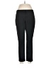 Halogen Solid Black Dress Pants Size 6 - photo 1
