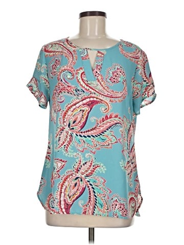 Van Heusen Short Sleeve Blouse (view 1)